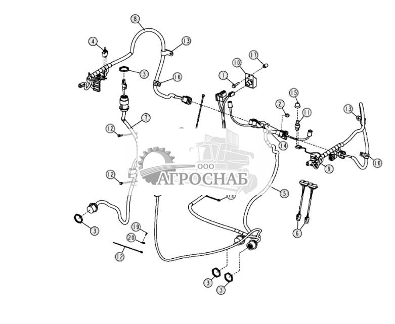 Жгут проводов кабины, Grade Pro - ST3458 410.jpg